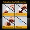 Avery Cable Labels, T-Style Self-Adhesive Cord Labels, 1.25" x 2", 8 Colors, Tear-Resistant Wire Labels, Laser/Inkjet and Handwrite-Compatible, 240 Wire Marking Labels Total (61542)